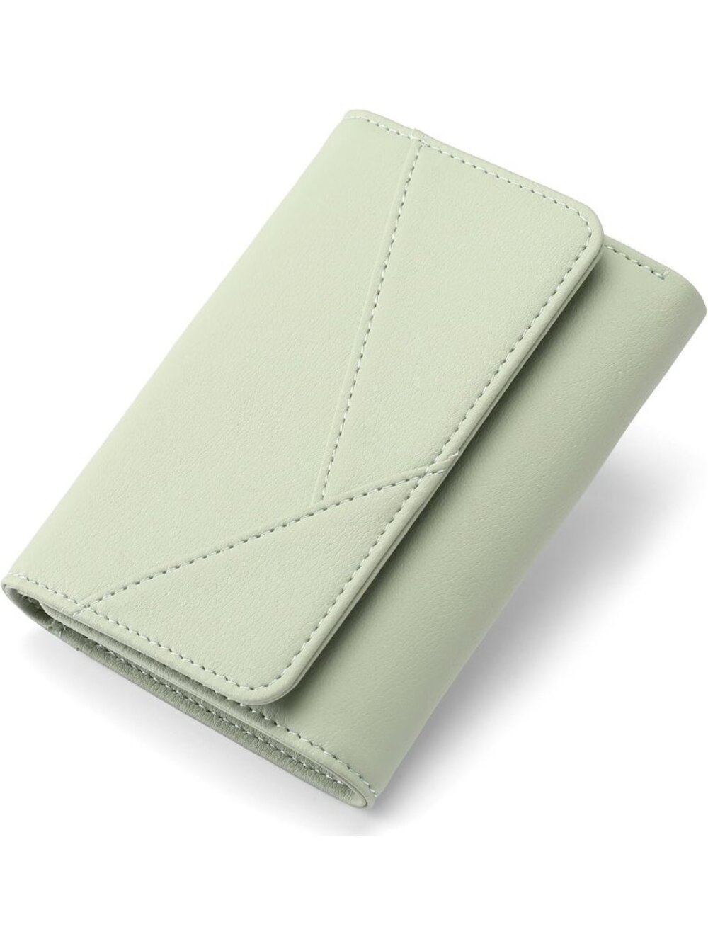 Stylish Leather RFID Blocking Trifold Wallet for Women - Small Credit Card